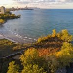 South Shore Nature Sanctuary. The Chicago Lakefront, 26 Miles of Scenic Lakefront Parks & Public Spaces, In Perpetuity Since 1836, by Olmsted & Vaux, Nelson, Simonds, Burnham, Atwood, Bennett & Others. Photo Credit: Eric Allix Rogers