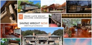 Frank Lloyd Wright Building Conservancy Presents “Interpreting Wright” Virtual Conference October 13 – 17, 2021