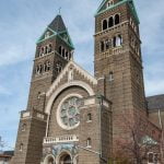 All Saints – St. Anthony Catholic Church, Henry J. Schlacks, 1913, 518 W. 28th Place, Bridgeport. Photo Credit: Eric Allix Rogers