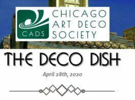PRINT: Home is Where the Art Deco Is: Modernist Design Around the Corner from the Chicago Art Deco Society’s Newsletter