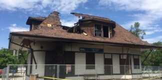 5. LOSS: Morgan Park 115th Street Metra Station Destroyed by Fire