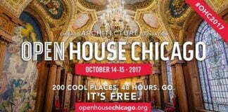 Open House Chicago: OCTOBER 14-15, 2017 200 COOL PLACES. 48 HOURS. GO. IT’S FREE.