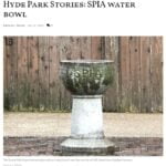 SPIA Water Bowl Patricia Morse Hyde Park Herald