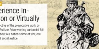 Pritzker Military Museum Presents “Drawn to Combat: Bill Mauldin & The Art of War.” Open Until Spring 2022