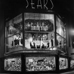 Sears Six Corners historic window