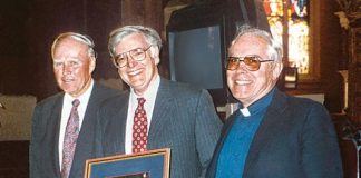 IN MEMORIAM: Rev. George A. Lane, SJ, Jesuit priest who helped save Church of the Holy Family from demolition during the 1990 “Miracle on Roosevelt Road”