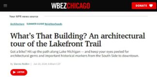 WBEZ: What’s That Building? An architectural tour of the Lakefront Trail (Chicago 7 2021)