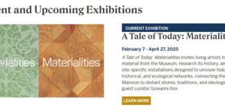 Driehaus Museum presents “A Tale of Today: Materialities” February 7, 2025 to April 27, 2025