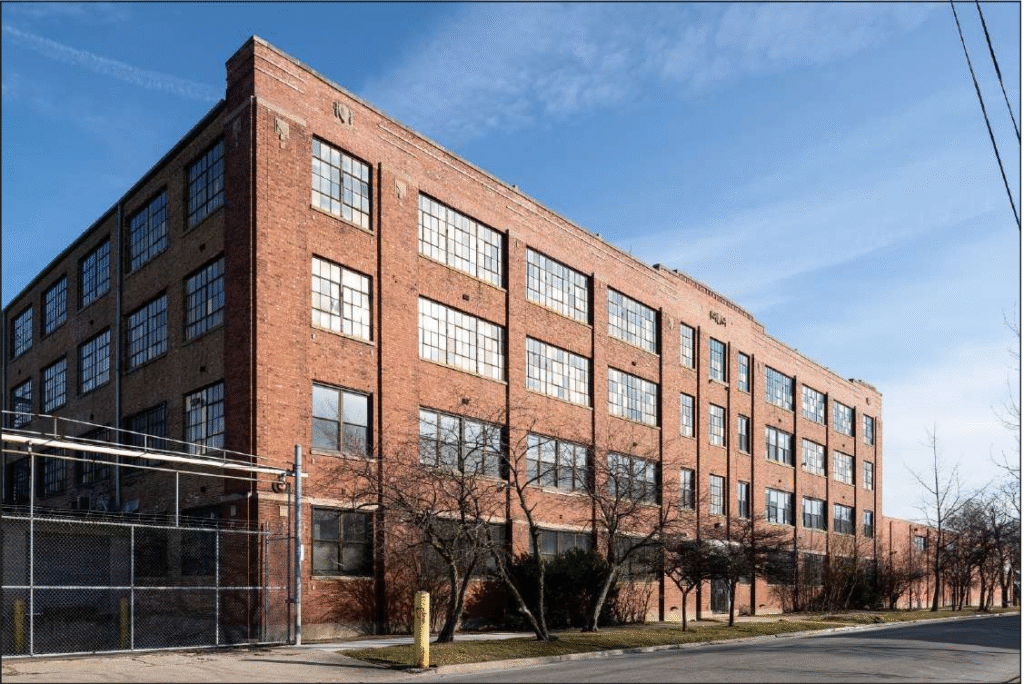 Ogden-Keeler Industrial Buildings, Turner Manufacturing Company Building, 4147-4151 W. Ogden, Alfred S. Alschuler, 1918 – 1921. Photo credit: Serhii Chrucky / Esto
