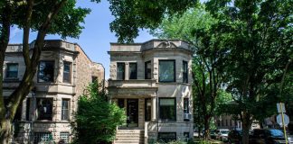 LOSS: Block of Vintage Greystones Interrupted by Demolition of 1300 W. Newport Avenue