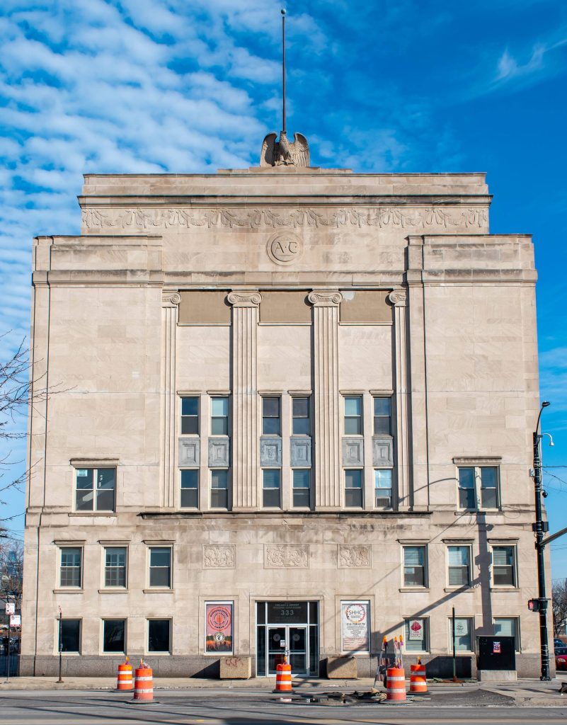 Workers United Hall, a 2026 Chicago 7 Most Endangered. Workers United Hall / formerly Chicago Joint Board, Amalgamated Clothing Workers of America headquarters, 333 S. Ashland Aven