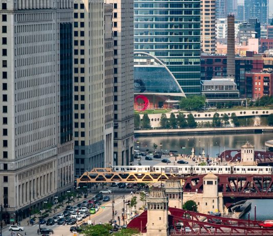 Chicago River Bridges and Bridge Tender Houses