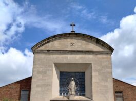 Hole in St. Mary of the Assumption Roof Repaired Just Prior to Pope Leo XIV Pilgrimage Tour Friday, May 8, 2026