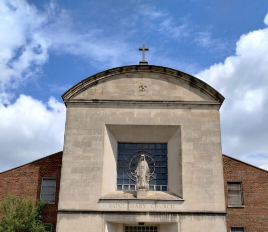 Hole in St. Mary of the Assumption Roof Repaired Just Prior to Pope Leo XIV Pilgrimage Tour Friday, May 8, 2026