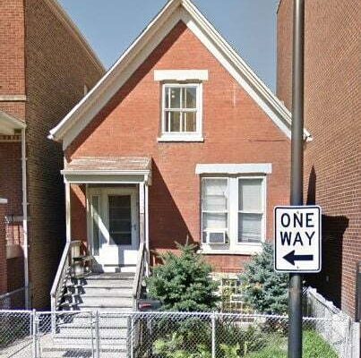2132 W. Rice Street, Ukrainian Village. Demo June 2022. Photo Credit: Google Maps