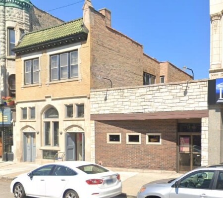 1235 & 1237 N. Ashland Avenue, West Town. Demolished January 2025. Photo Credit: Google Maps