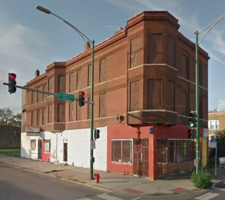 1001 W. 59th Street, Englewood. Demolished January 2025. Photo Credit: Google Maps