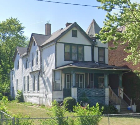 646 N. Lotus Avenue, Austin. Demolished March 2026. Photo credit: Google Maps