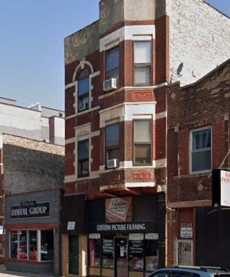 1736 W. North Avenue, Wicker Park. Demolished February 2026. Photo credit: Google Maps