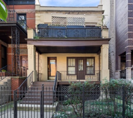 651 W. Belmont Avenue, Lake View. Demolished February 2026. Photo credit: Google Maps