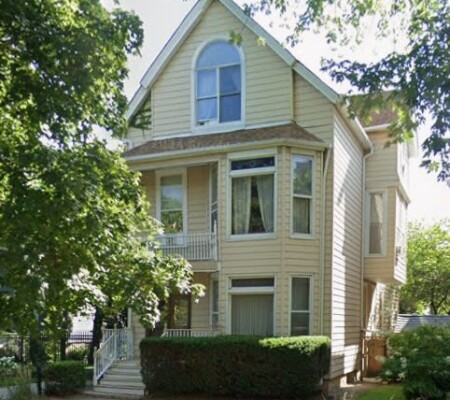 3621 N. Greenview Avenue, Wrigleyville. Demolished February 2026. Photo credit: Google Maps