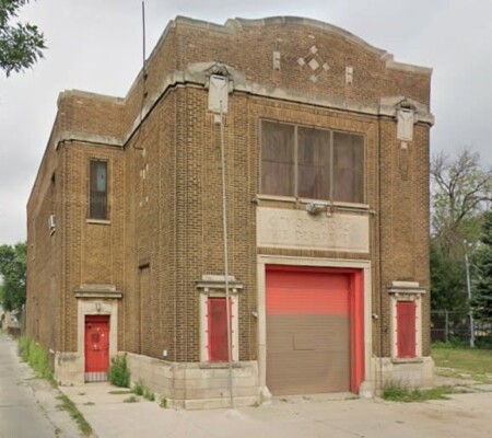 Chicago Firehouse, 714 N. Kedzie Avenue, Humboldt Park. Demolished July 2026. Photo credit: Google Maps
