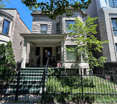 3619 N. Magnolia Avenue, 1906, Lake View. A greystone two-flat, the second of two adjacent greystones lost on this block within six months. Demolished August 2026. Photo credit: Daniel Schell / Chicago YIMBYLake View Greystone Next To Demolished Greystone Will Be Demolished, Daniel Schell, Chicago YIMBY, 7/13/261910 Wrigleyville Greystone To Be Demolished, Replaced With Two Dwelling Units, Daniel Schell, Chicago YIMBY, 3/2/26